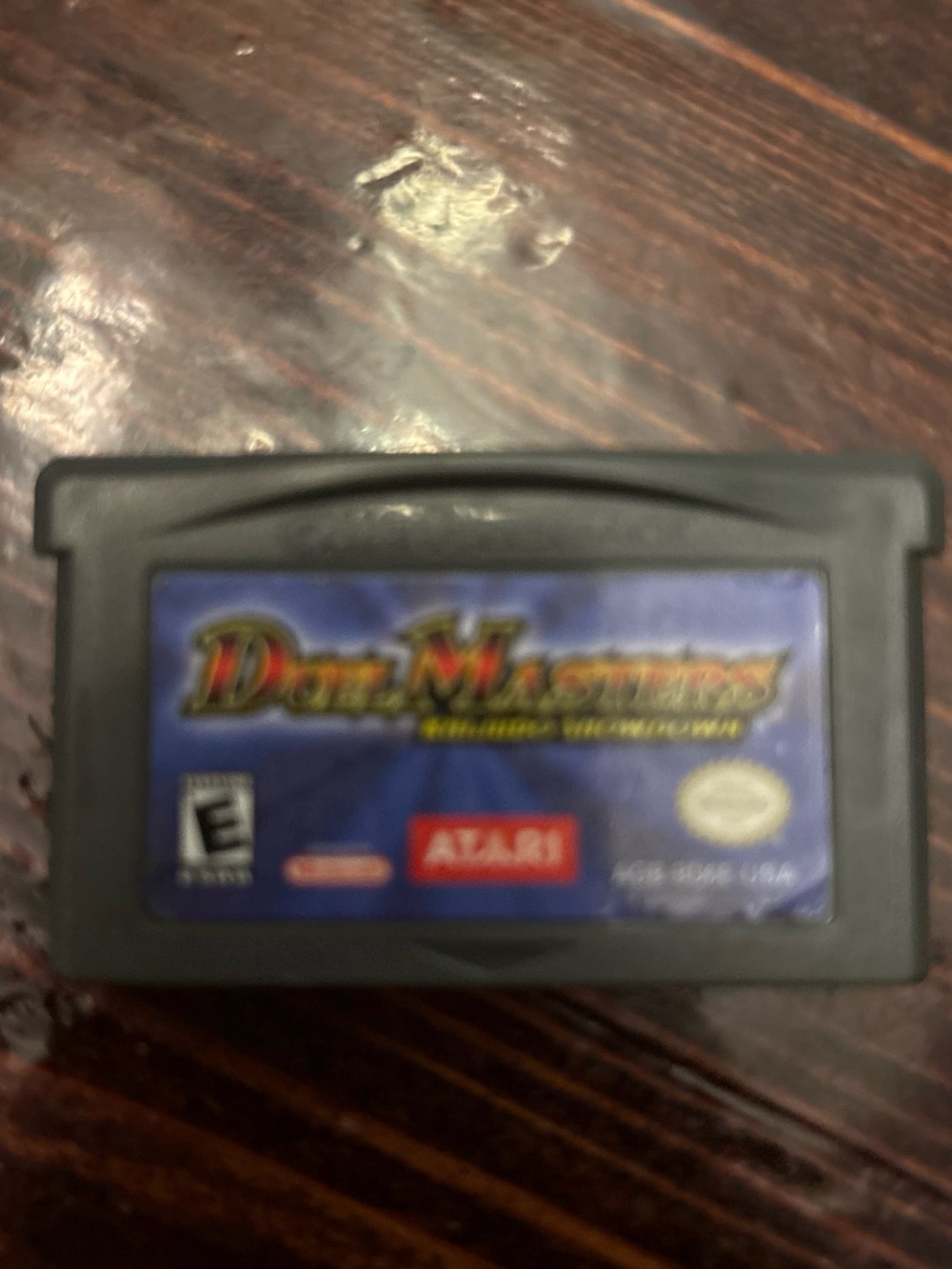 Nintendo Dark Missions Cartridge - Black with Blue Label
